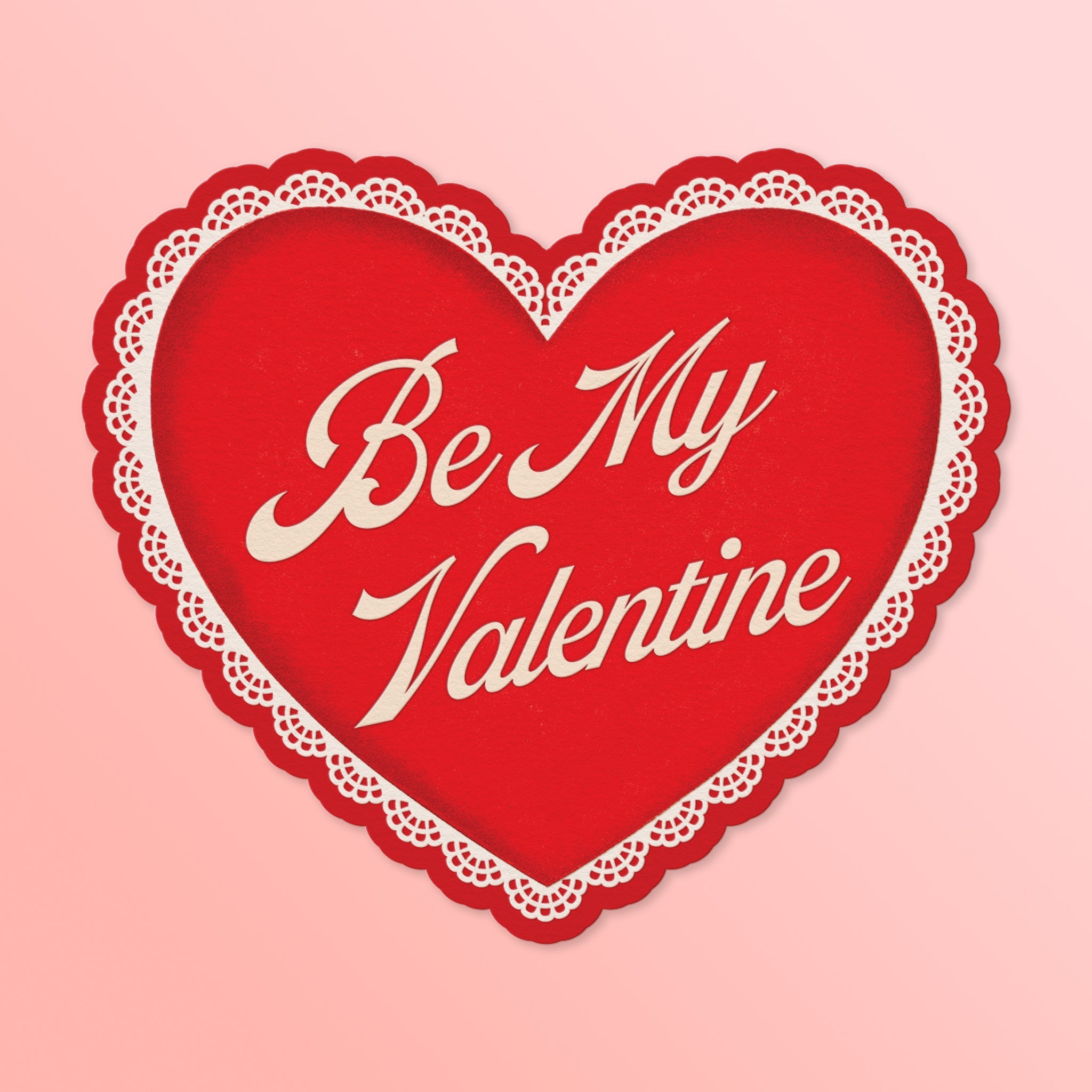 Be My Valentine Card – Pigment