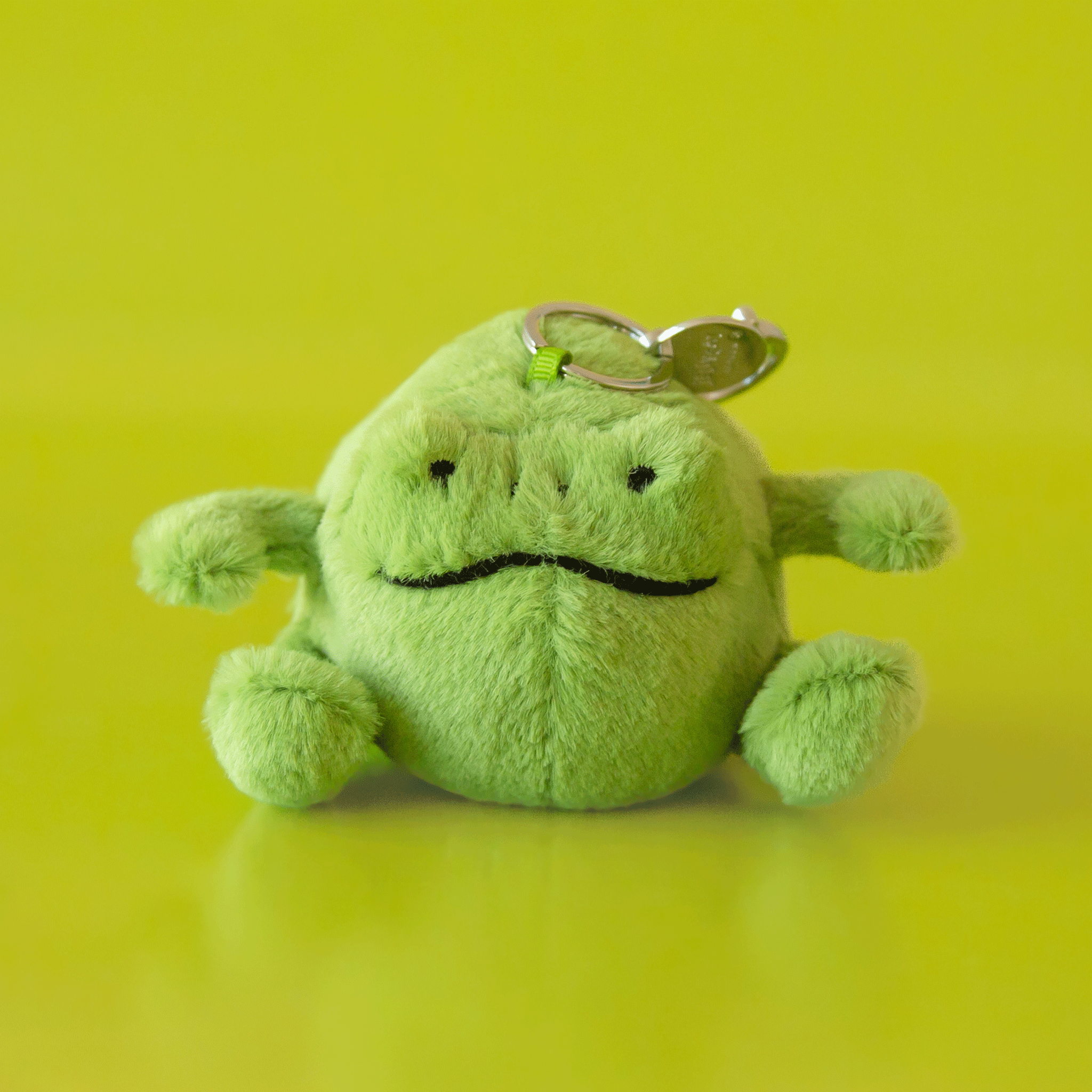 jellycat ricky rain frog bag Bag Charm