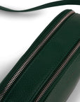 deep green crossbody bag