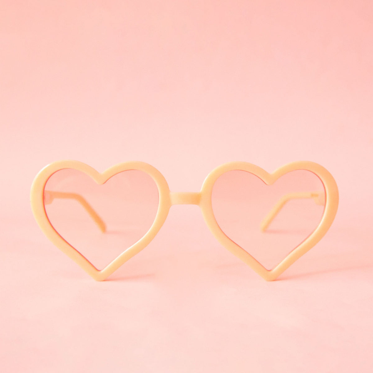 Adult Heartbreaker Sunglasses | Apricot – Pigment display picture 2