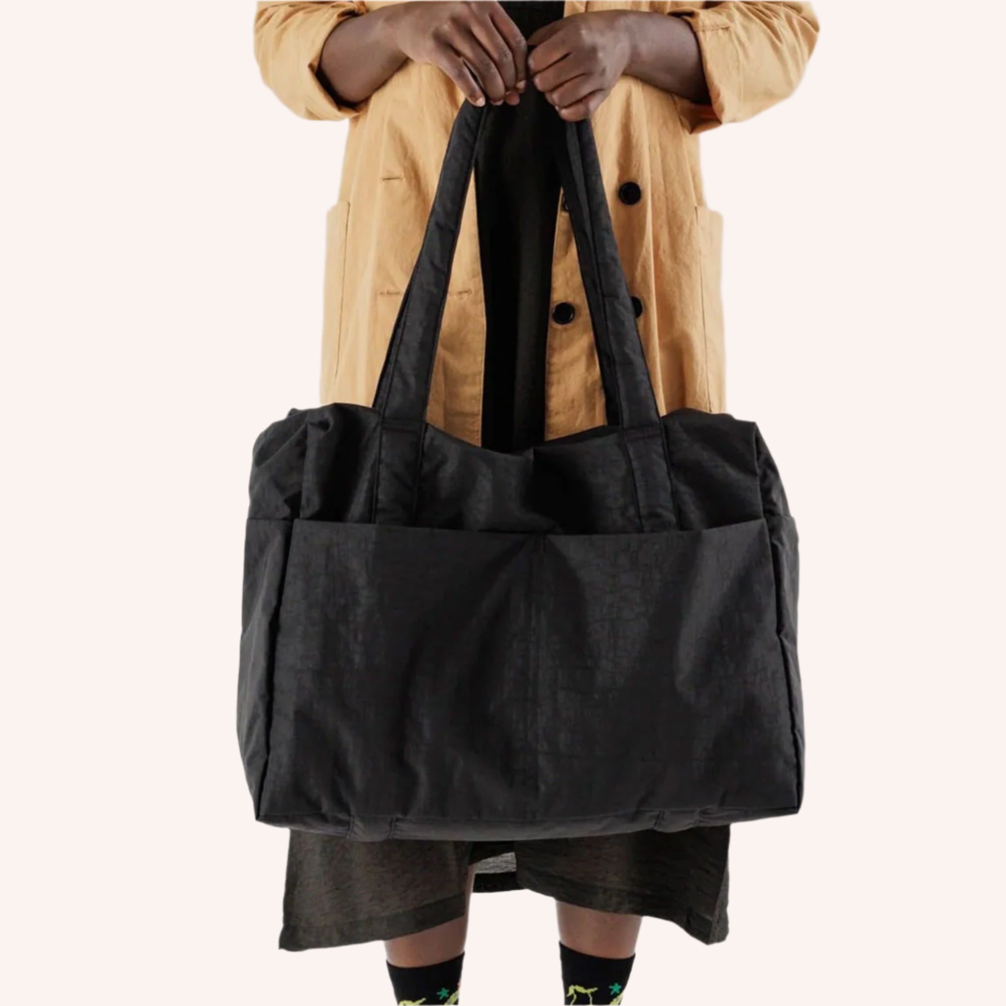 baggu cloud travel tote nylon bag Cloud Carry-on