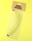 A yellow banana shaped bookmark.