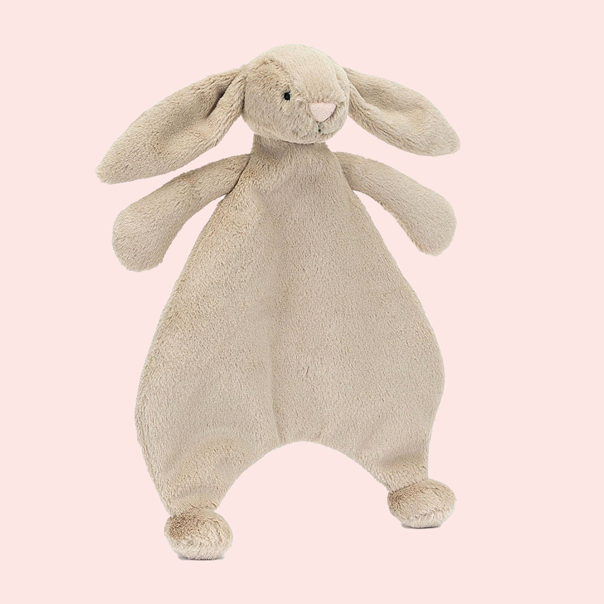A bunny shaped comforter blanket. 