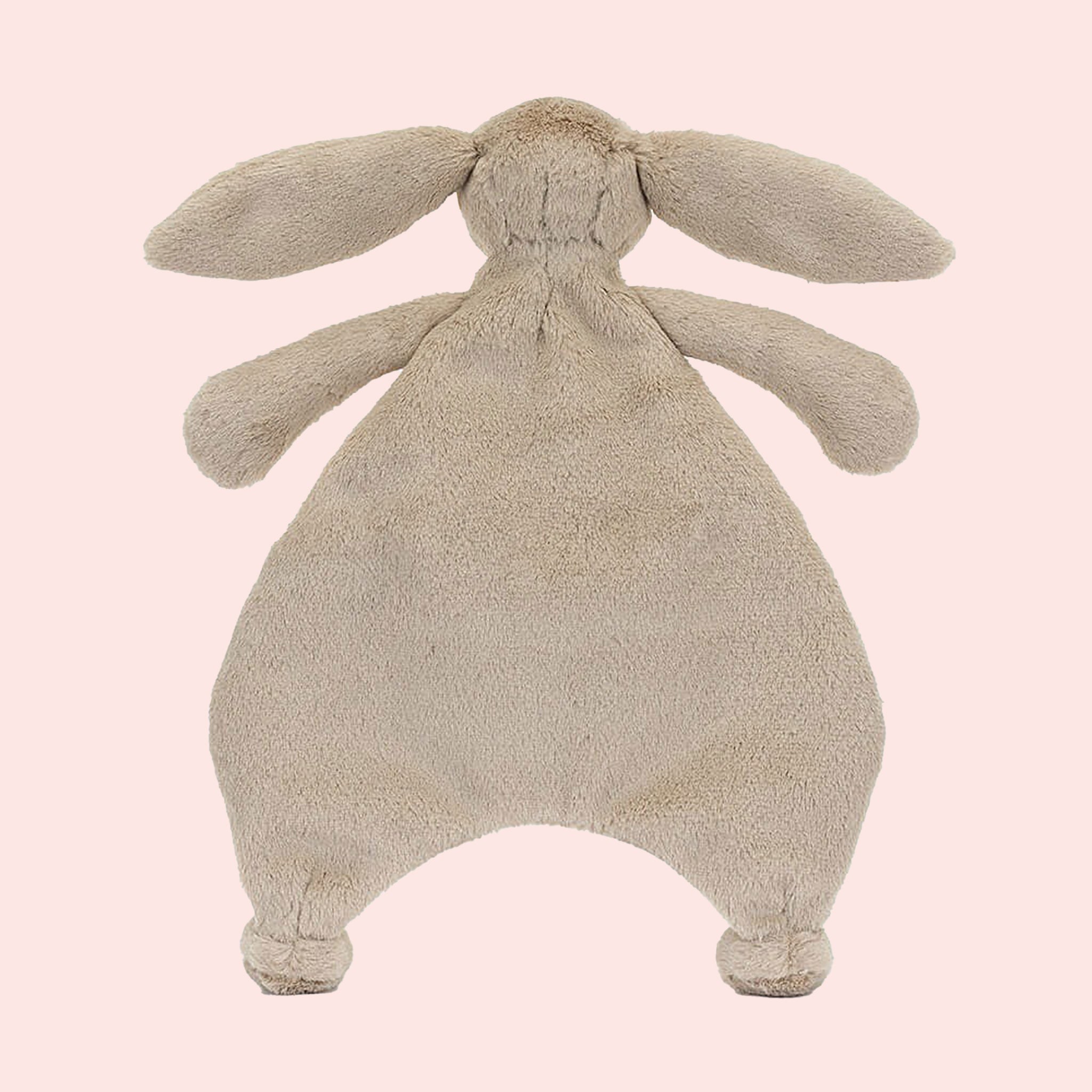 A bunny shaped comforter blanket.
