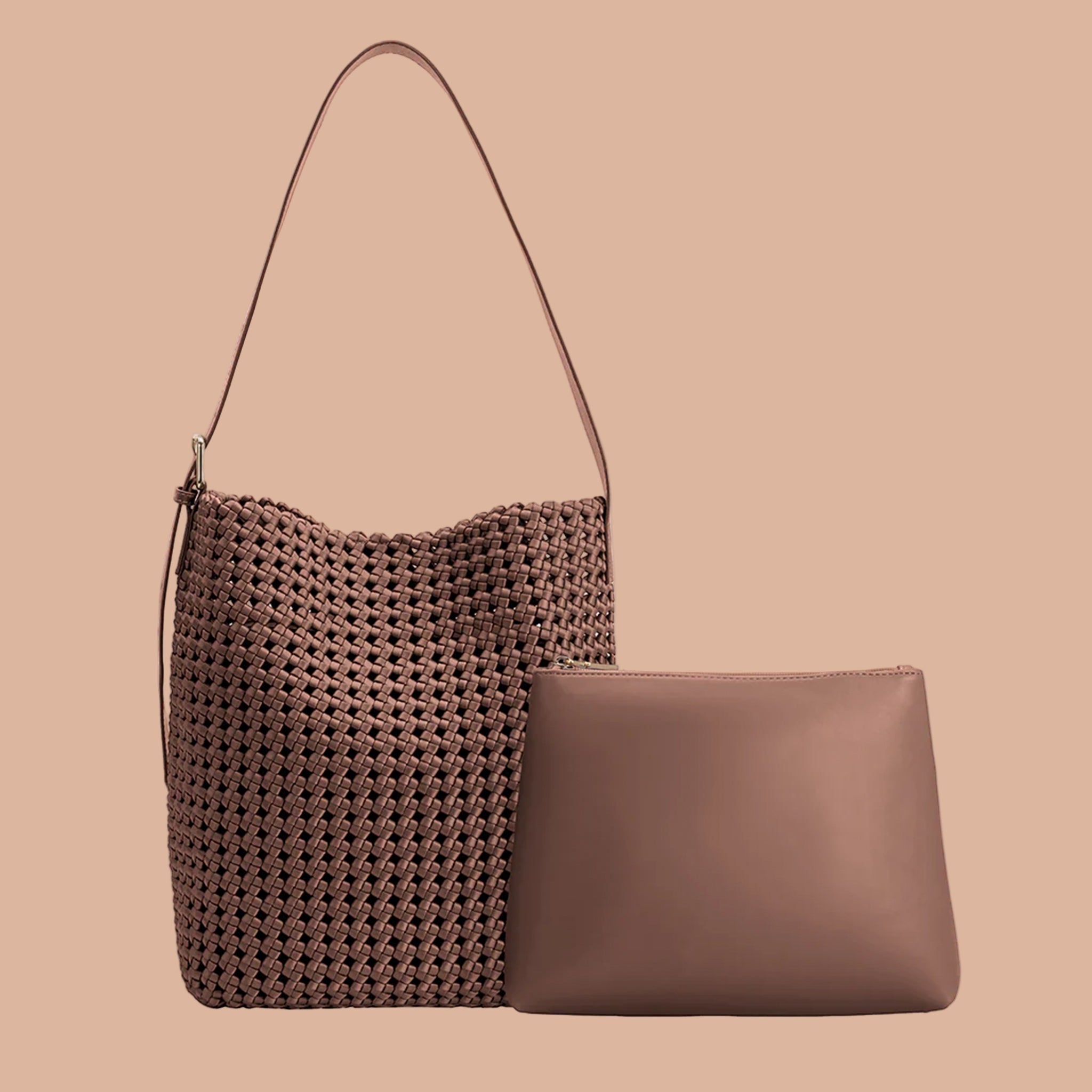 Celine Large Shoulder Bag | Cocoa – Pigment