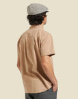 Men's Charter Sol Wash Short Sleeve Button Up | Burro Brown