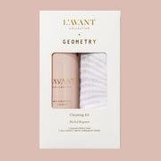 "L'AVANT Collective x Geometry Cleaning Kit Blush Bergamot".