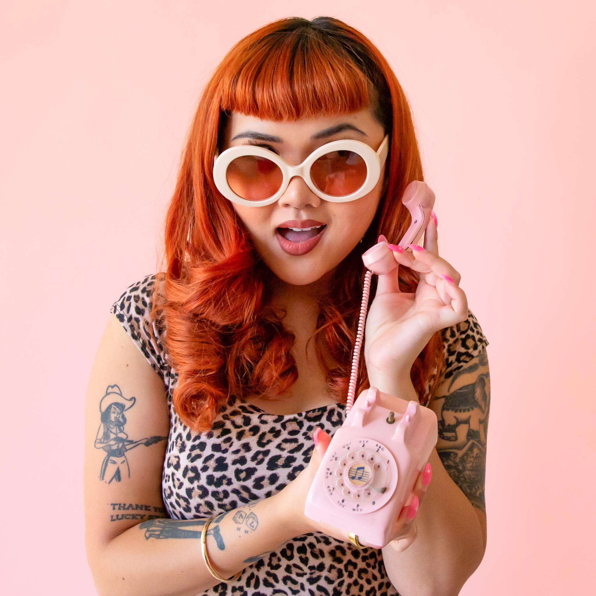 Stylish Cream and Patterned Sunglasses Set ????? ????? ??????? ????? ?????  main image 3