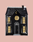 Haunted Village Paper Plate