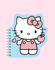Hello Kitty Die-Cut Spiral Notebook | Blue