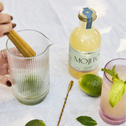 A bottle of mojito cocktail mix.