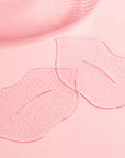 A single use hydrating gel lip mask.