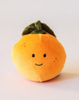 Adorable, plush oranges with sweet smiles and speckled cheeks. With floppy green leaves, these oranges are the absolute cutest. Their fur is soft and their leaves are floppy.