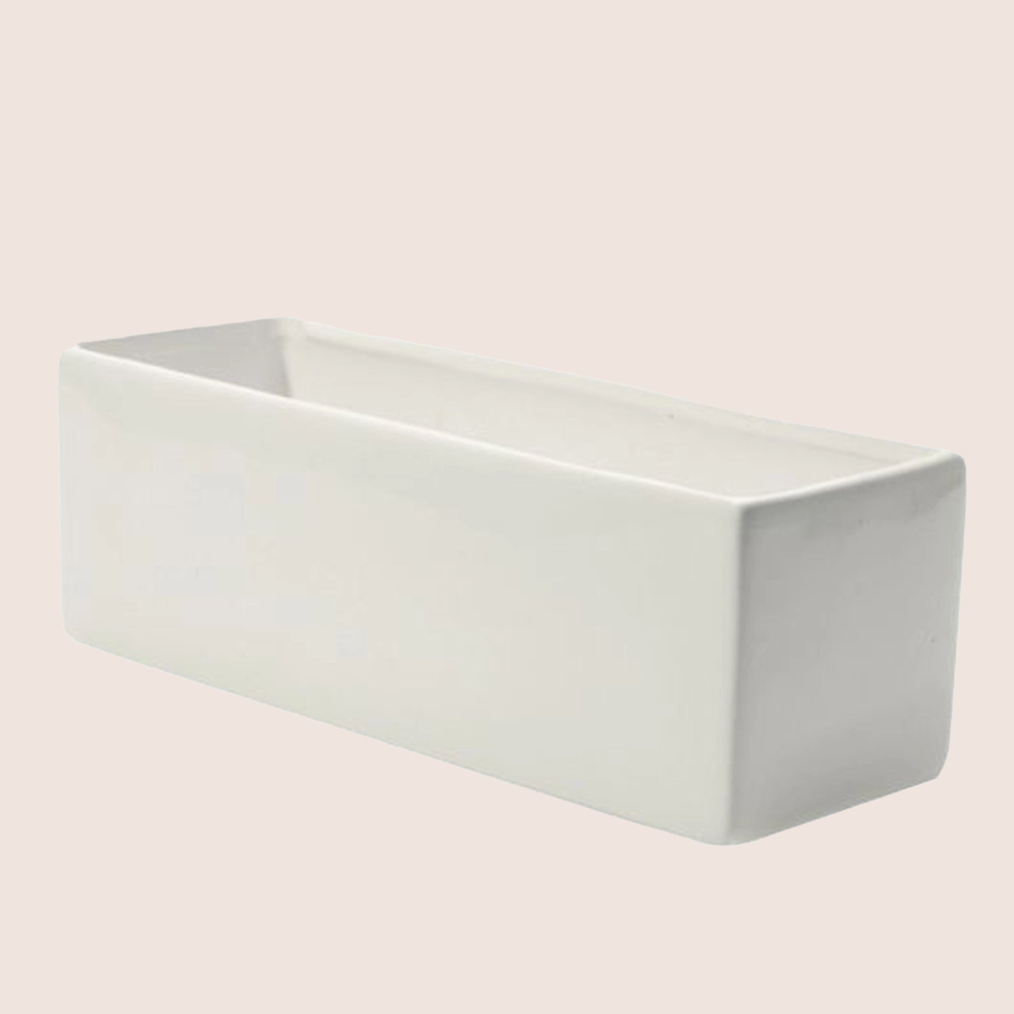 rectangular ceramic indoor planter Ceramic Ledge Planter – Pigment
