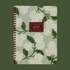 A 2027 12 month planner with a floral and leafy pattern. 