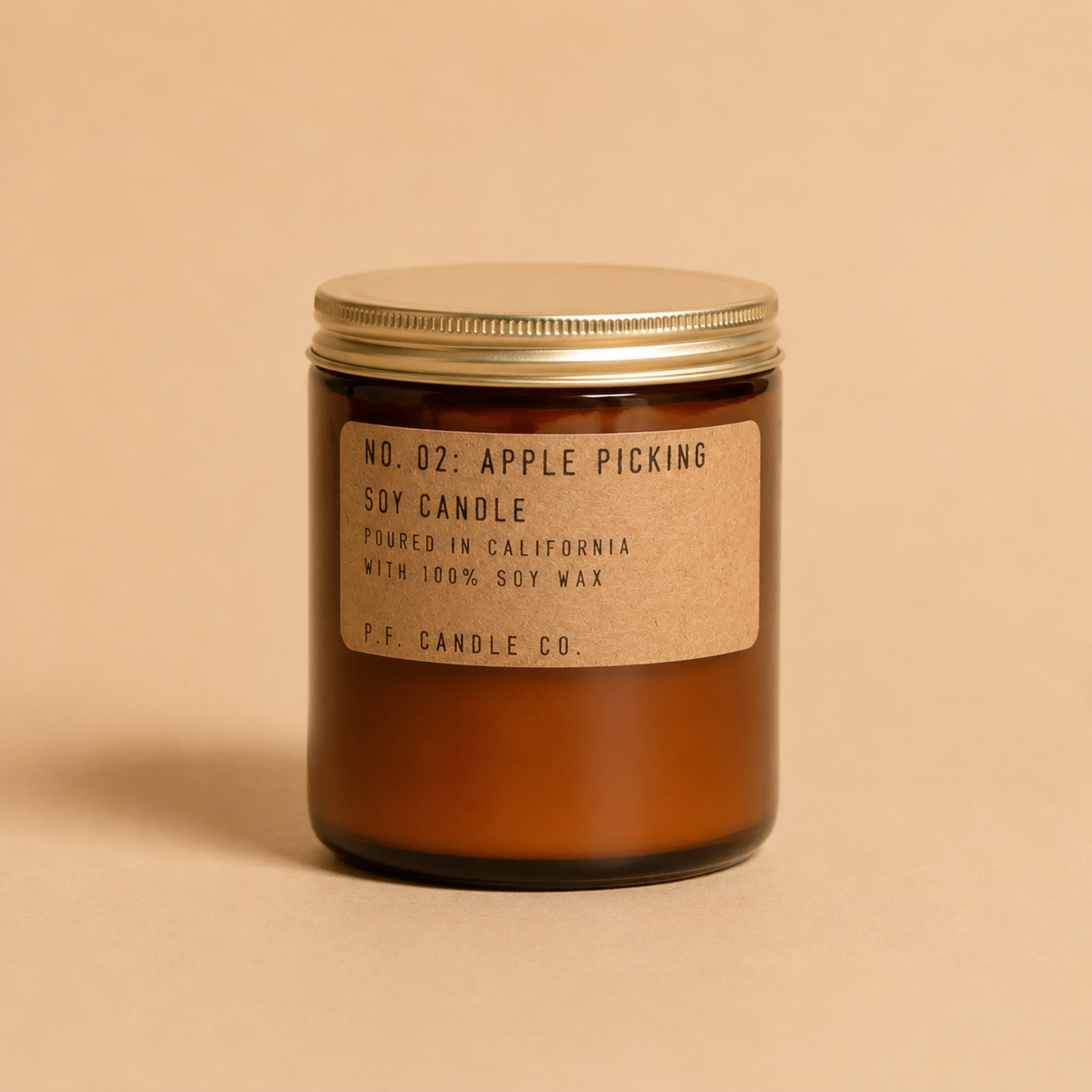no. 02 apple picking soy candle