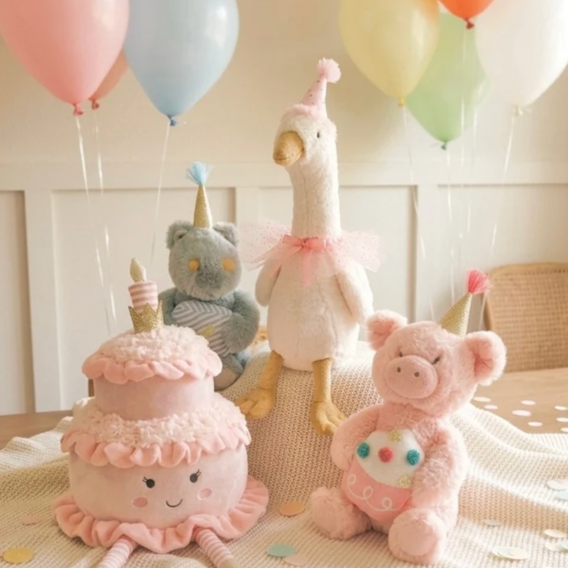 birthday goose stuffed toy.