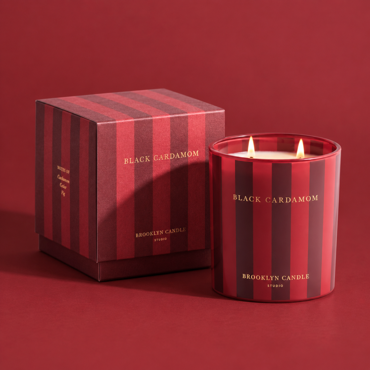 black cardamom candle. 