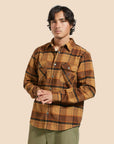Builders Bowery Flannel | Burro Brown/Pine Cone Brown/Black
