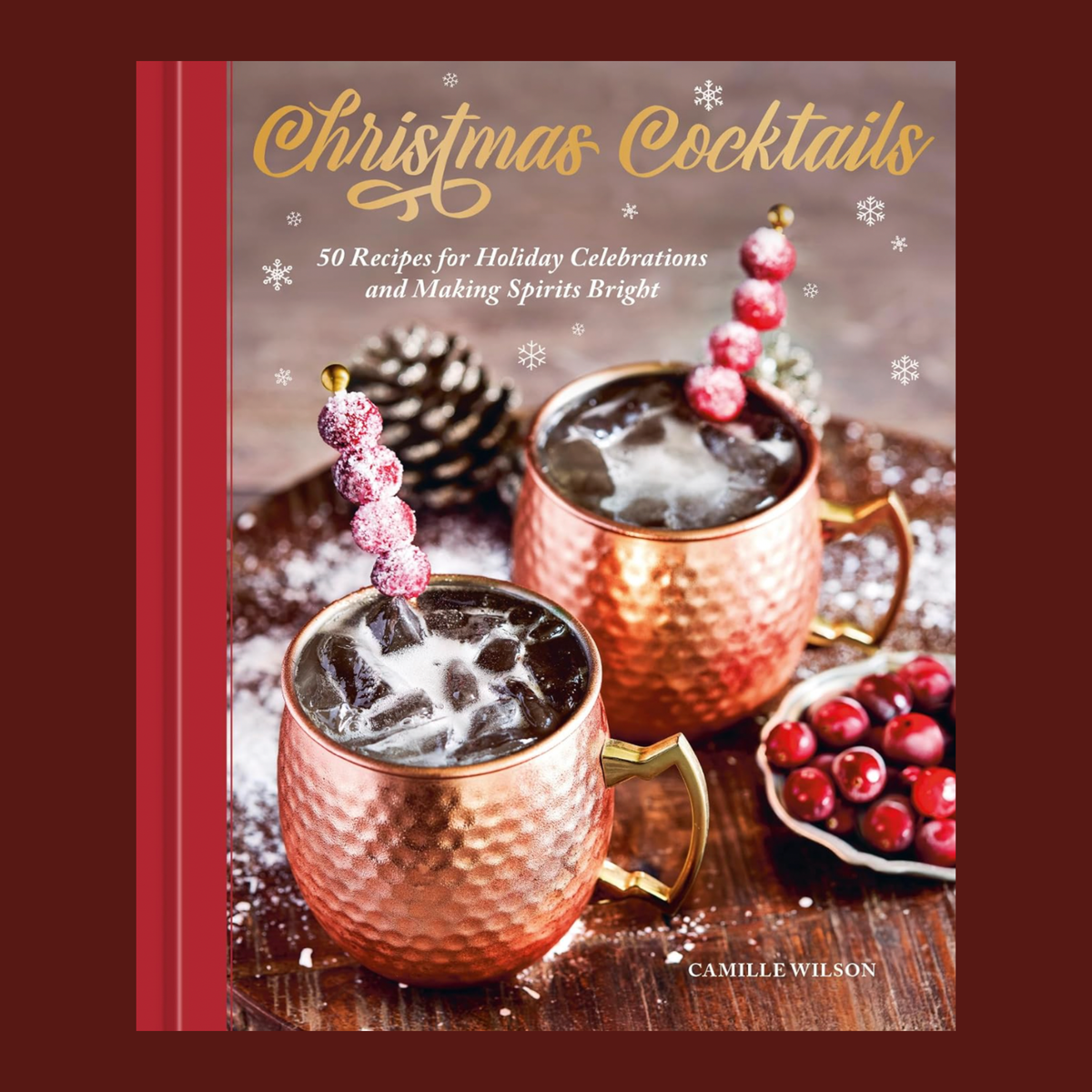 christmas cocktails book