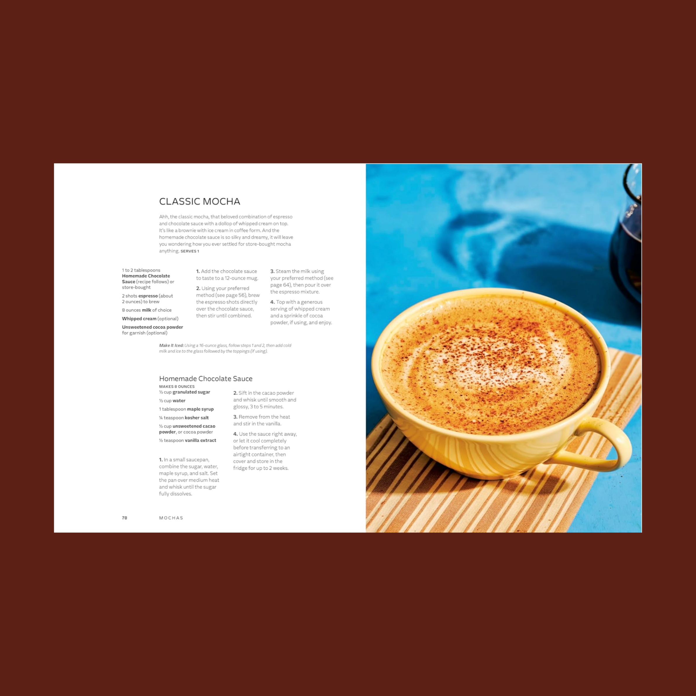 coffee shop at home book. 