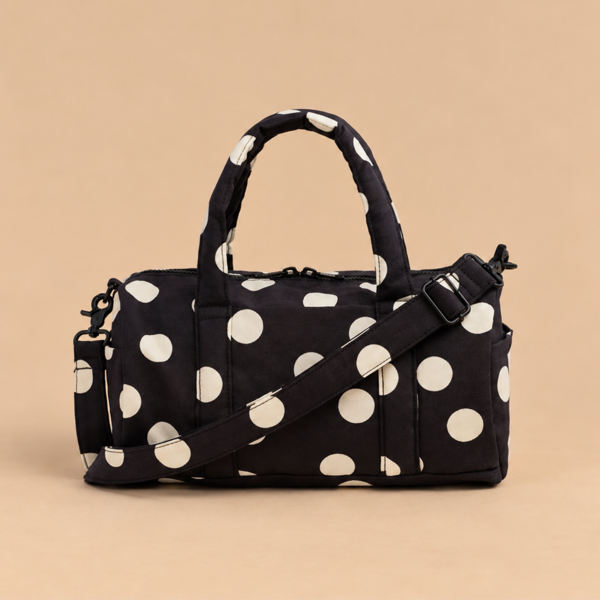 Due_Bag__Black_and_Cream_Polka_Dot