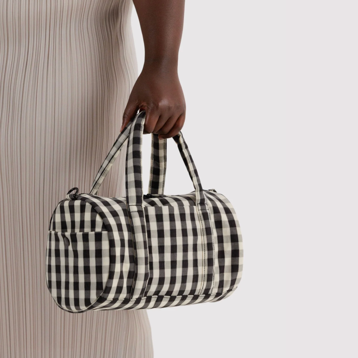 Duffle_Bag__Black_and_Cream_Gingham