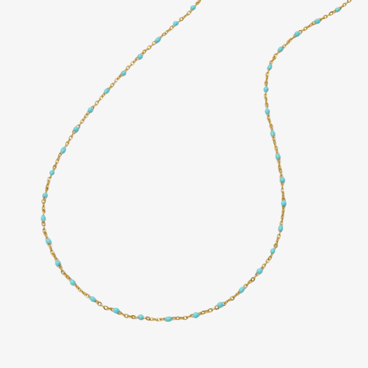 Enamel_Chain_Necklace__Turquoise