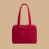 A red everyday tote. 