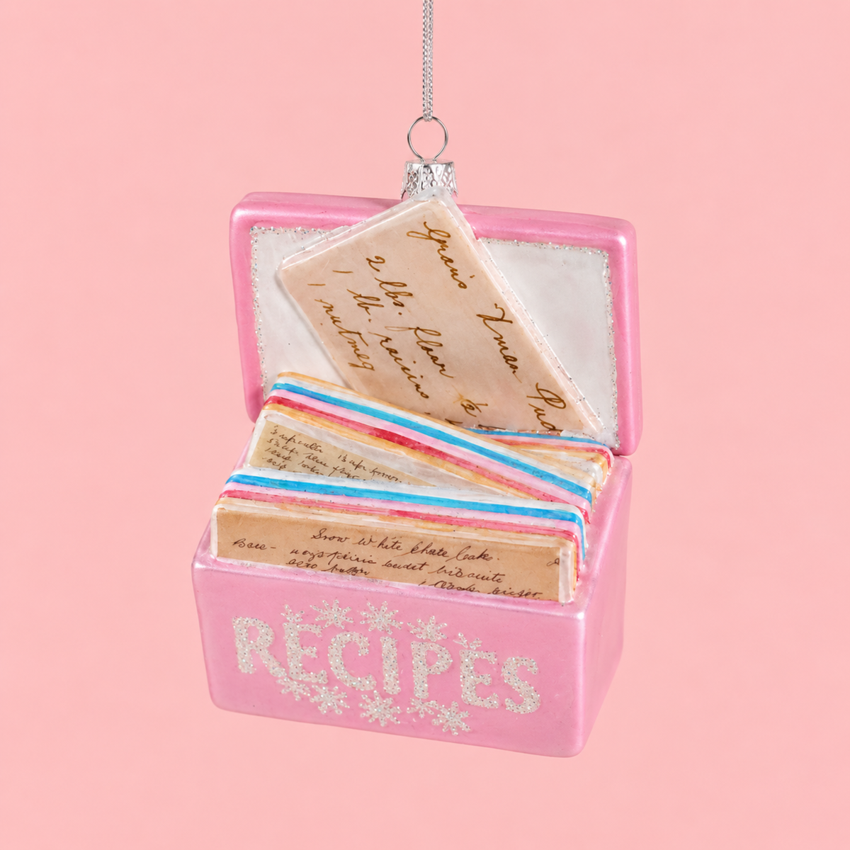 Favorite_Recipes_Ornament__Pink