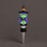a witch shaped bottle stopper
