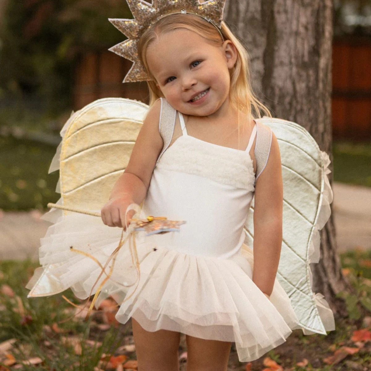 A white tutu onesie