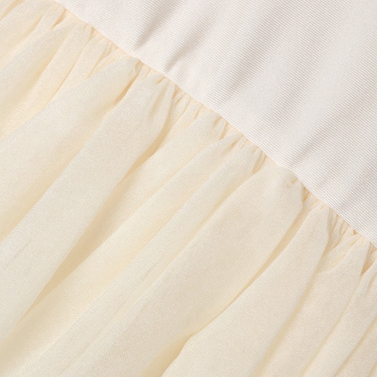 A white tutu onesie