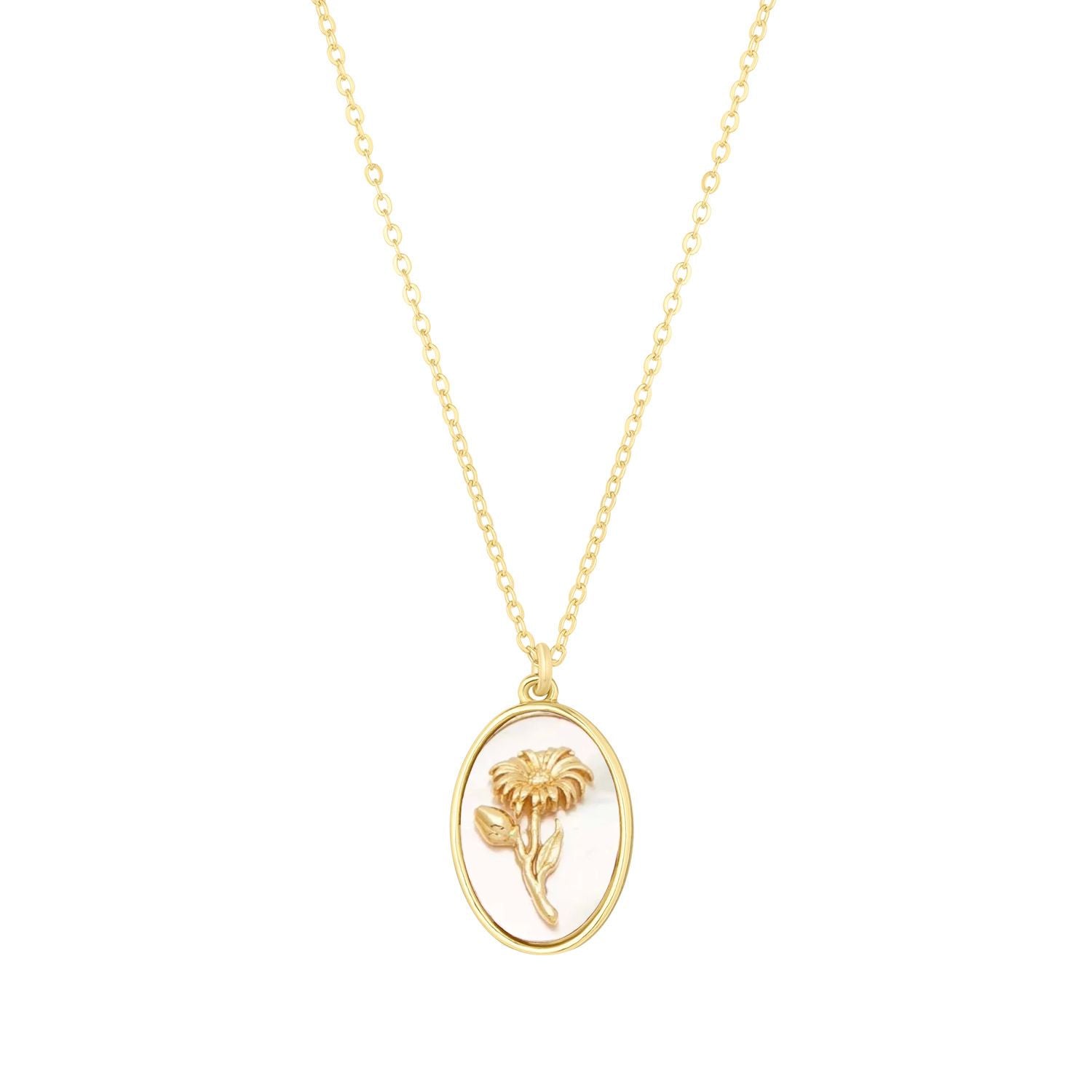 Katrina Birth Flower Necklace