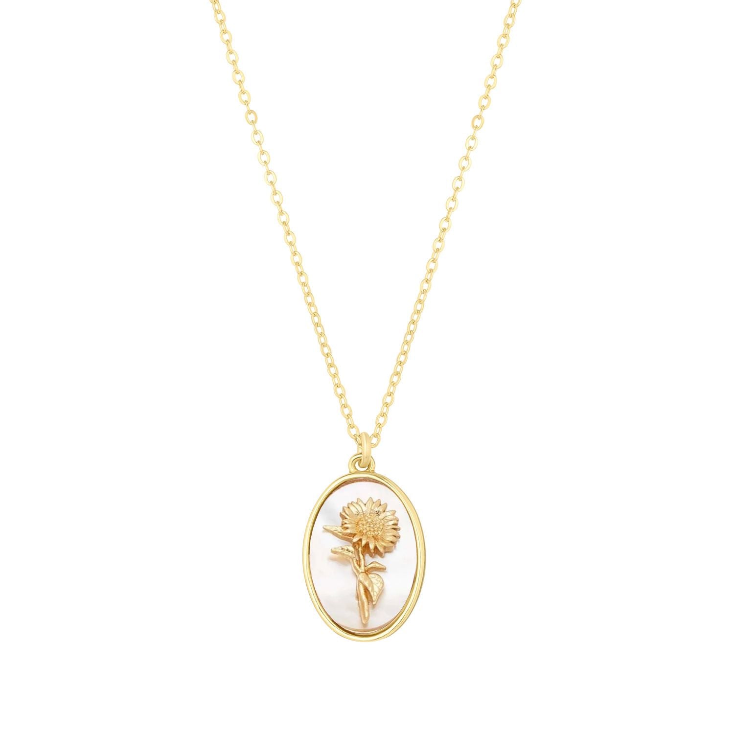 Katrina Birth Flower Necklace
