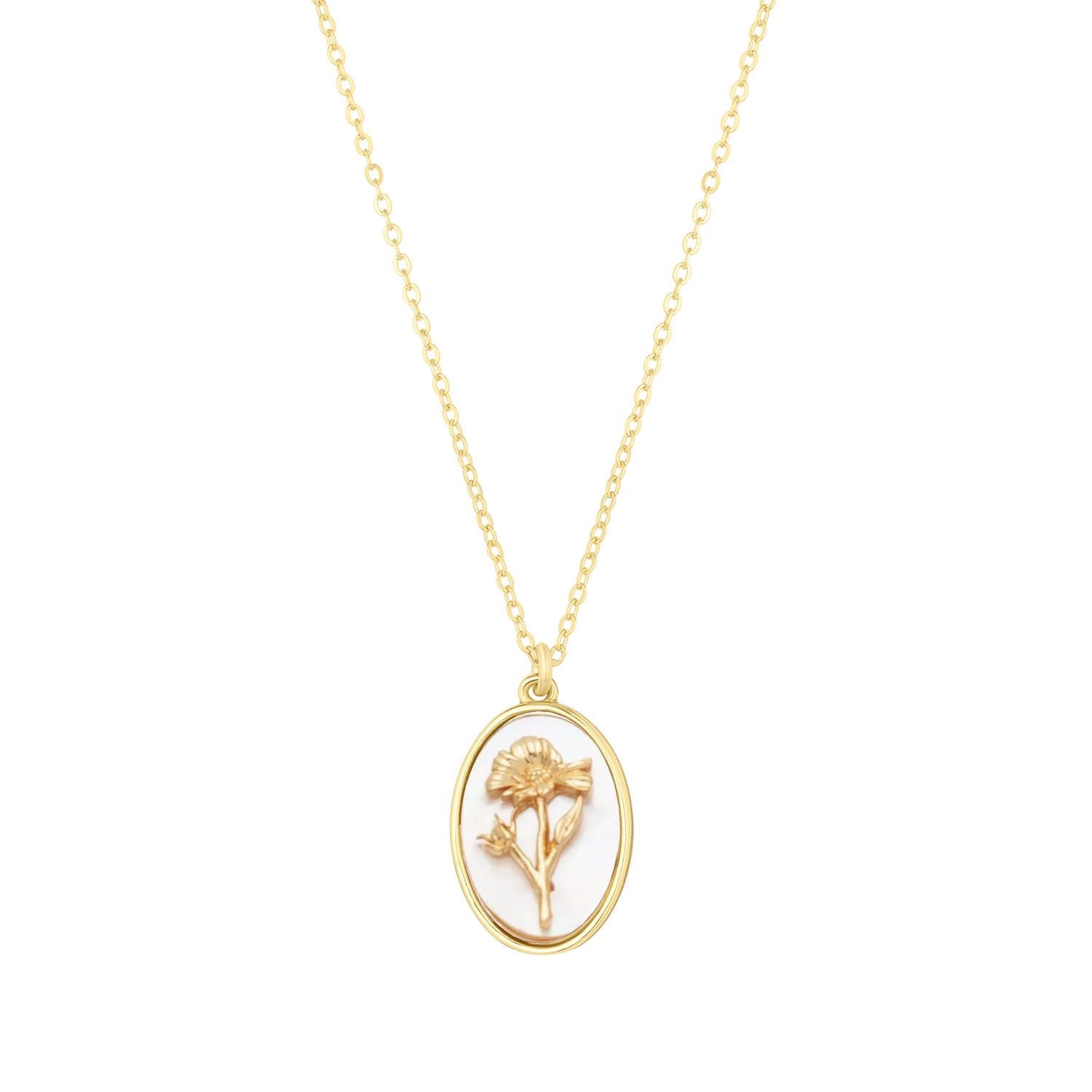 Katrina Birth Flower Necklace
