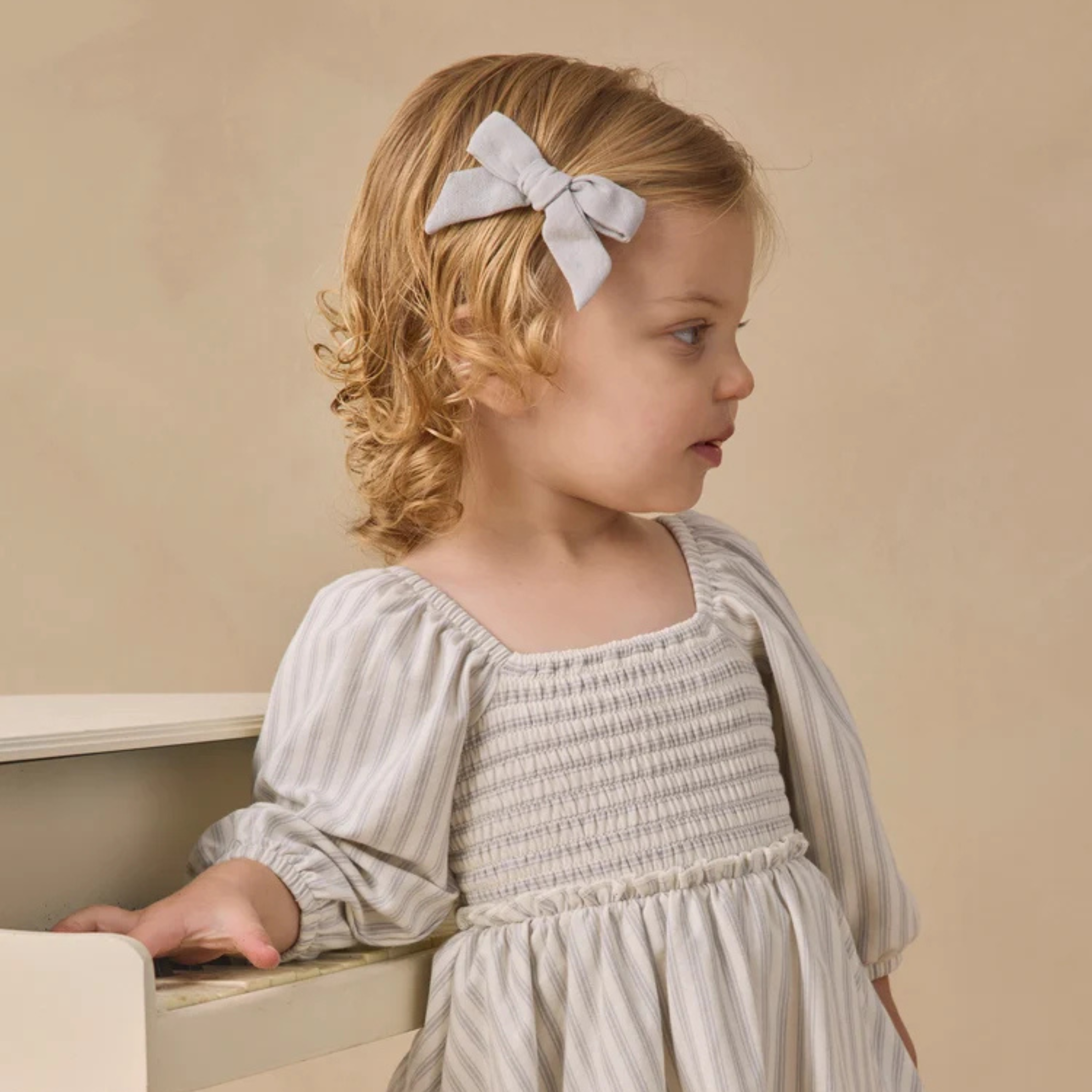 a striped children's romper