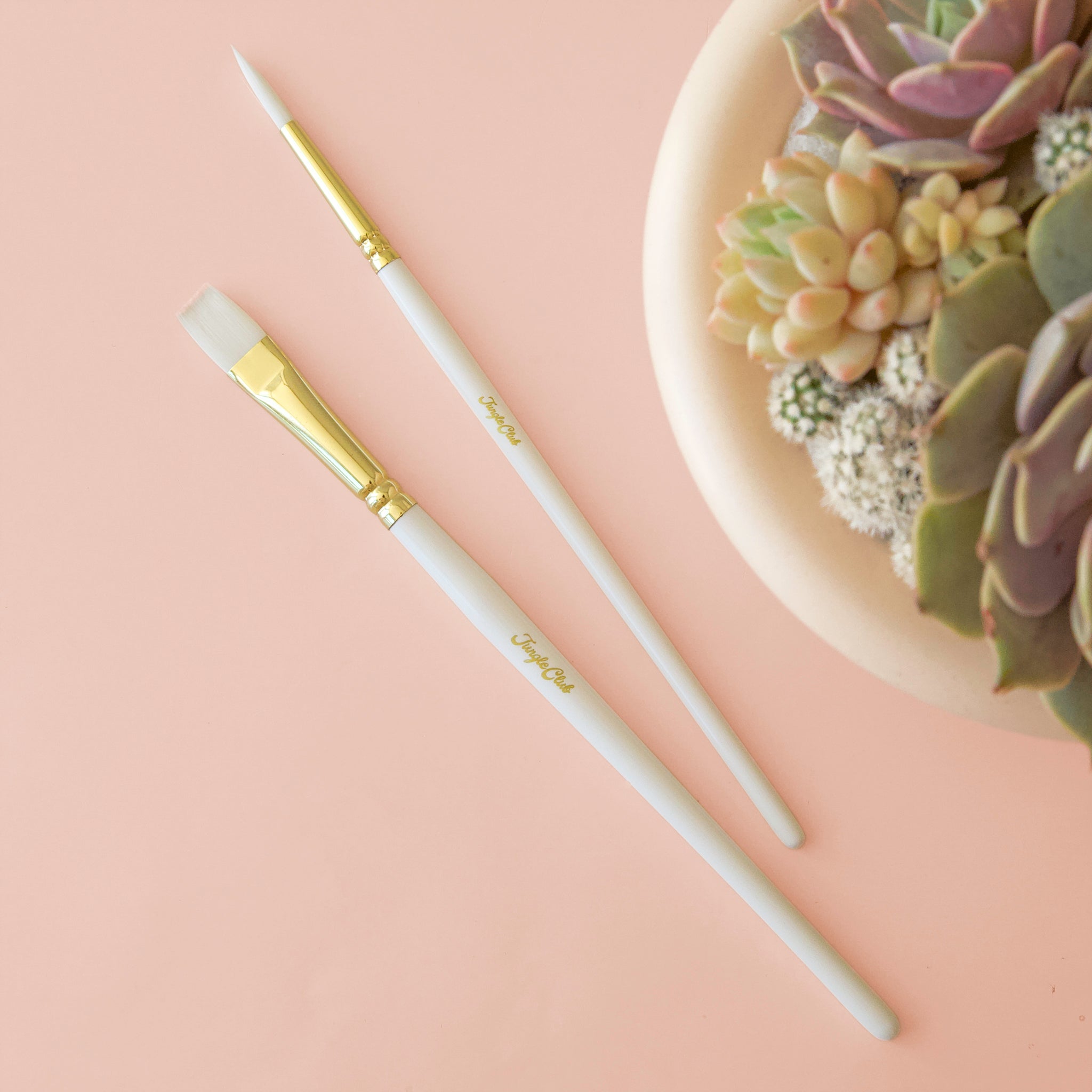 succulent brush Planting Paint Brushes
