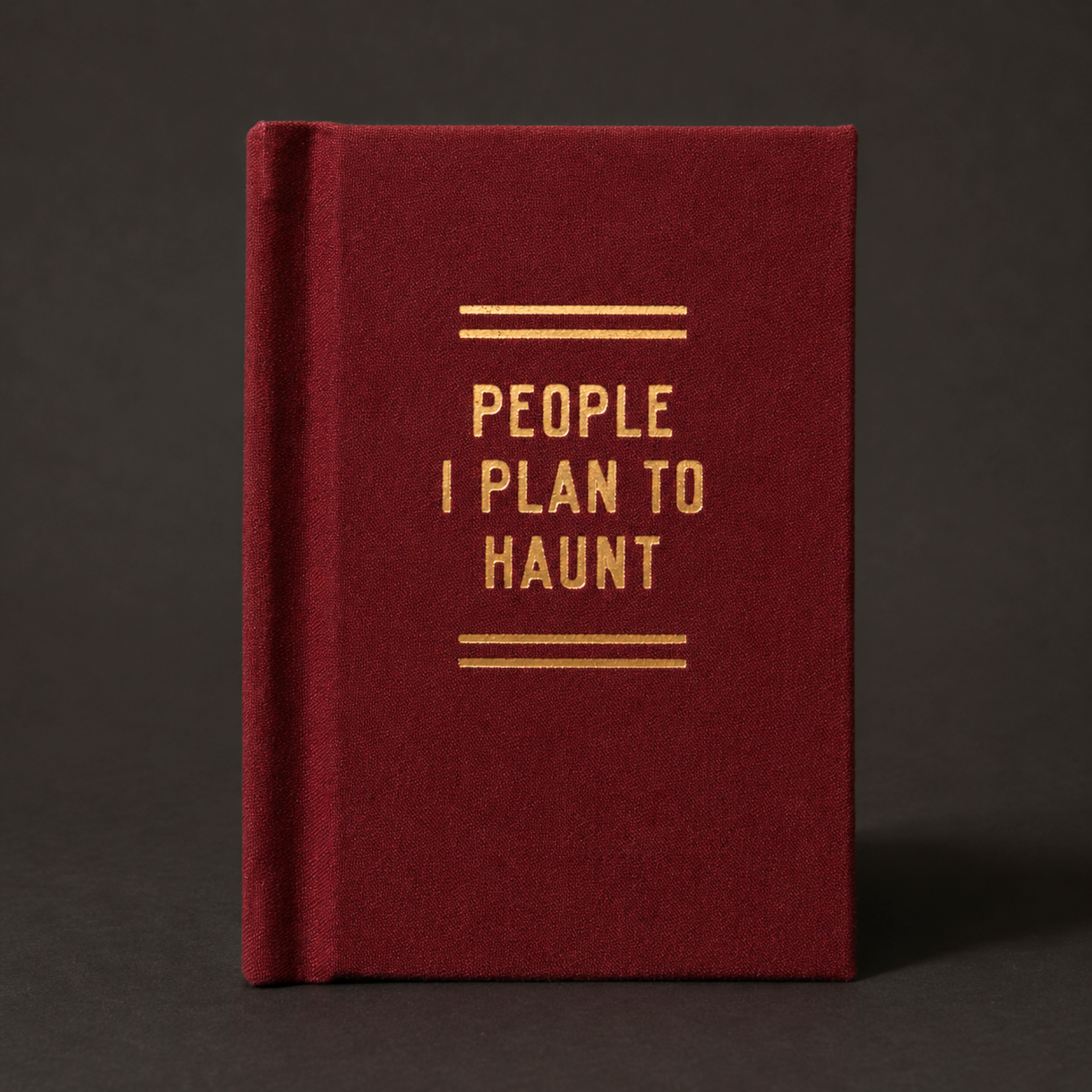 people i plan to haunt diary