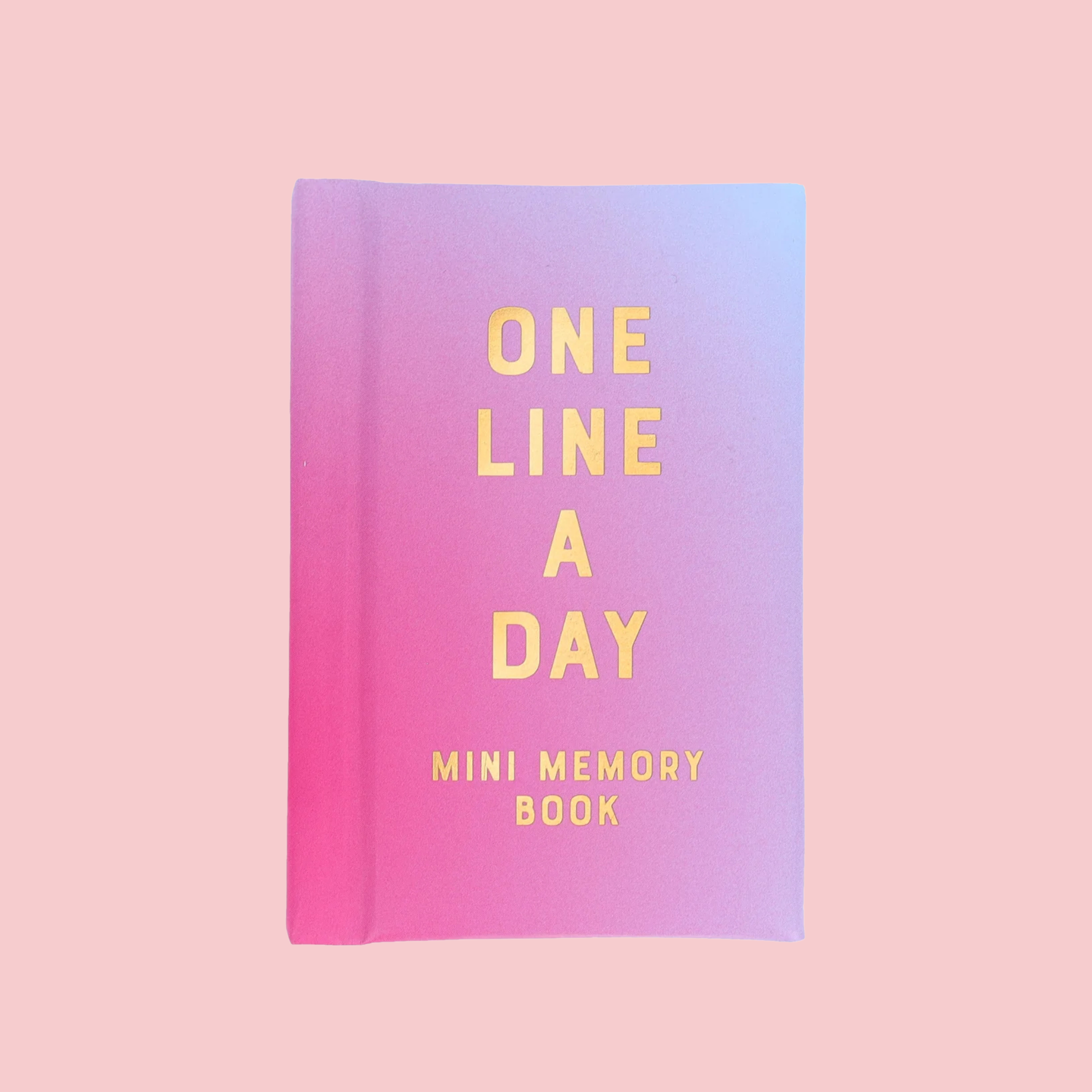 one line a day mini memory book