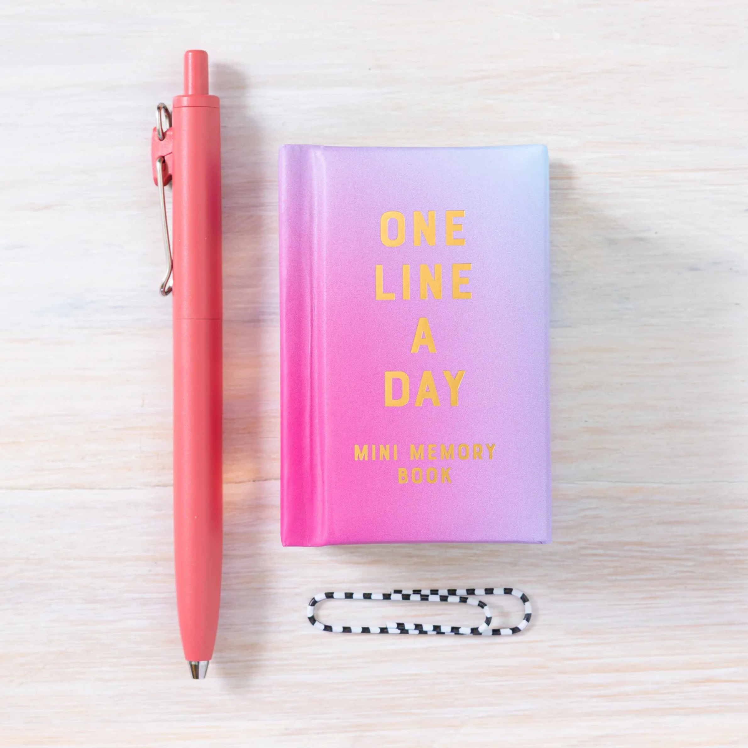 one line a day mini memory book