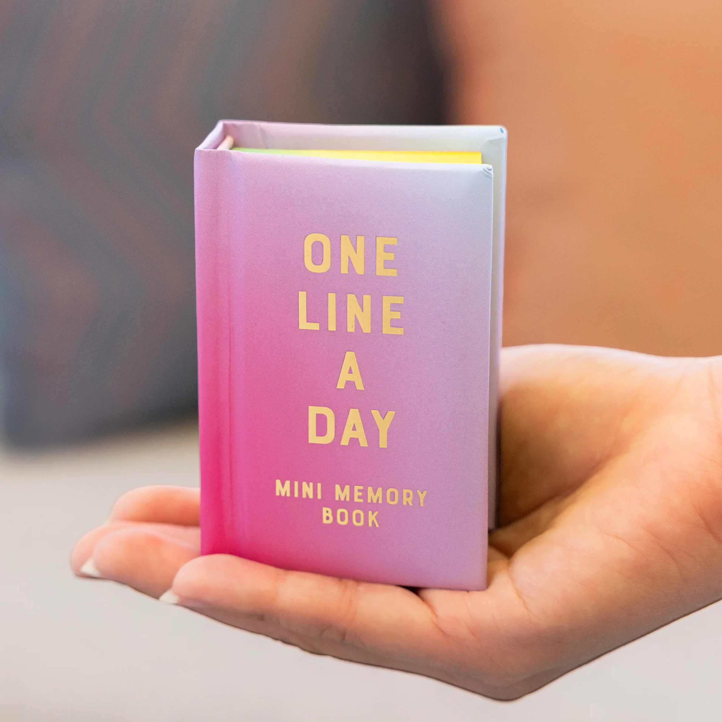 one line a day mini memory book