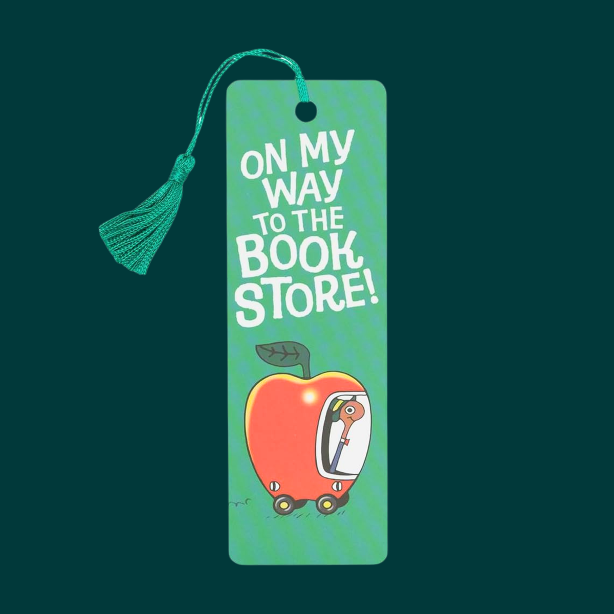 "on my way to the book store"