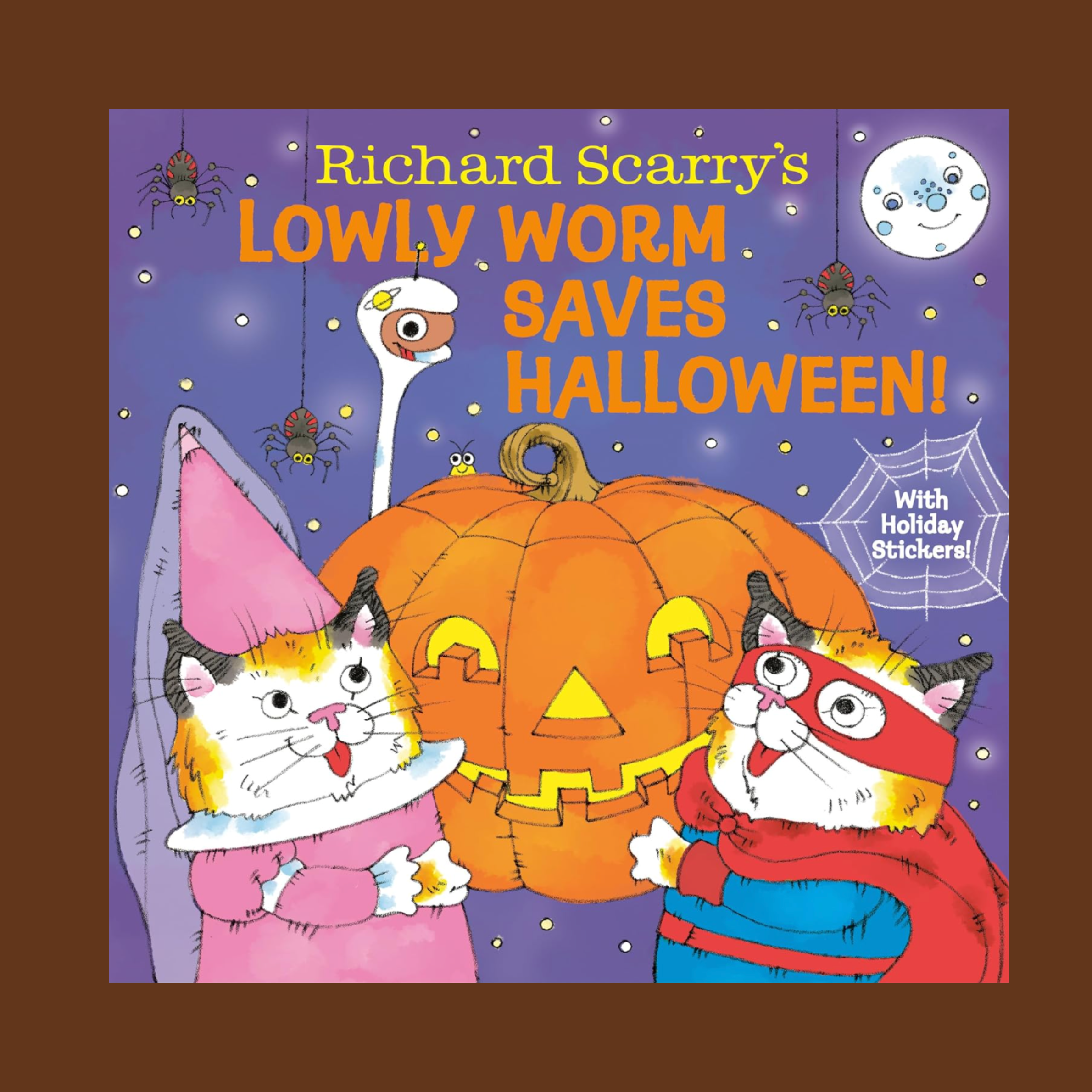 richard scarry's lowly worm saves halloween!
