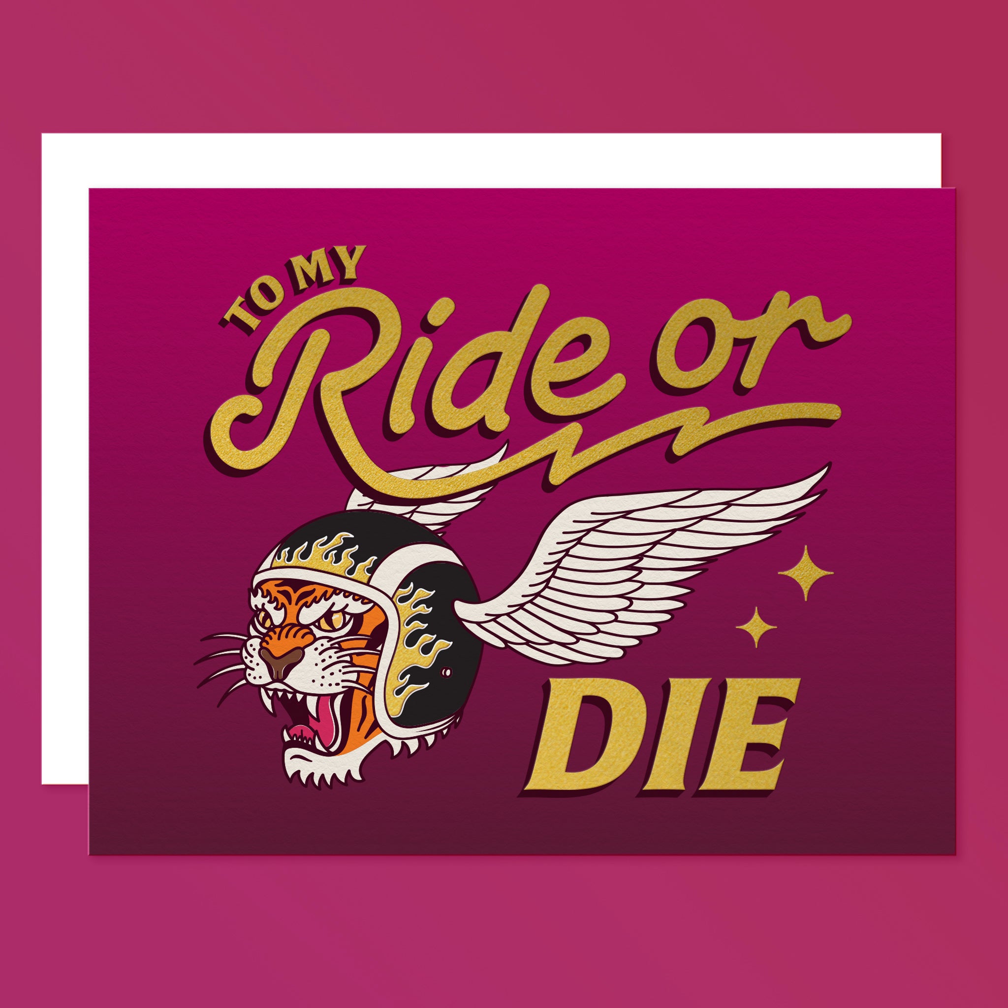 "To My Ride or Die". 