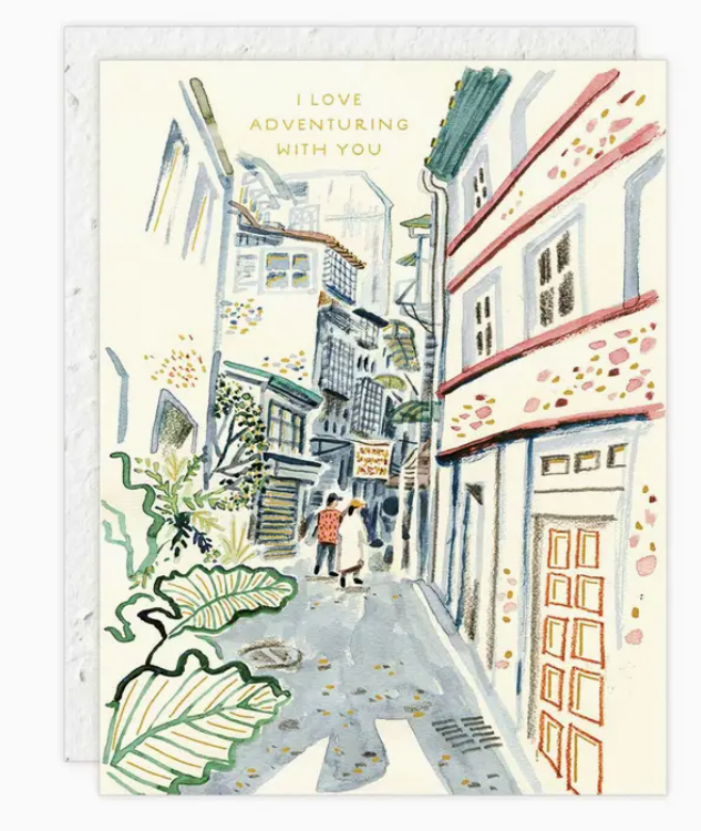 Adventuring with You Card