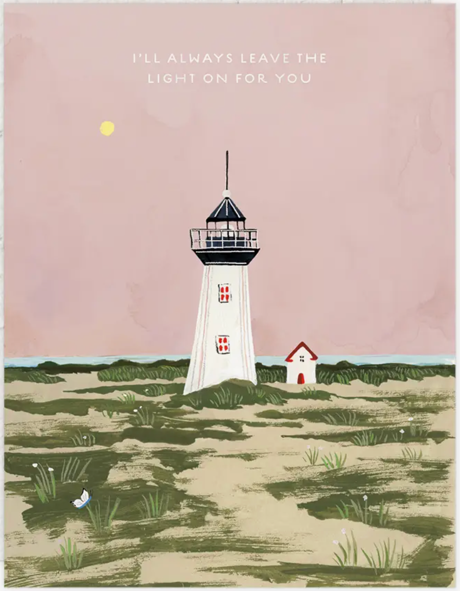 Lighthouse - Love + Friendship Card