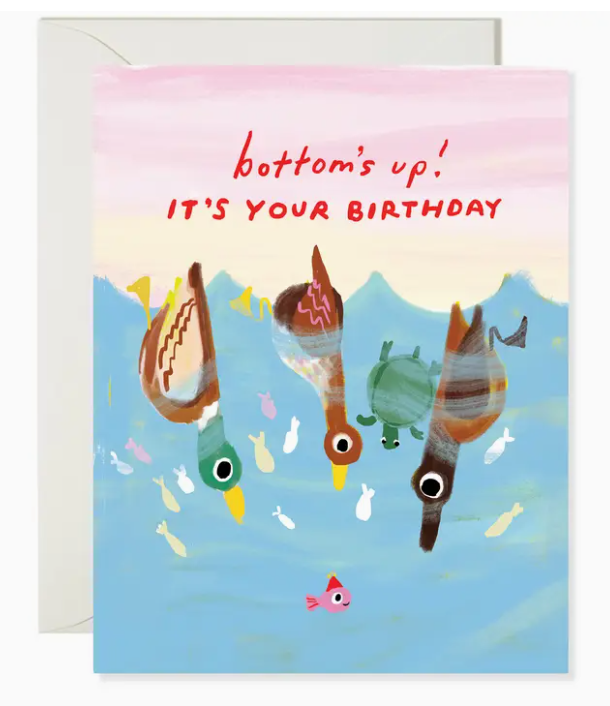 Bottoms Up Birthday Card (KS)