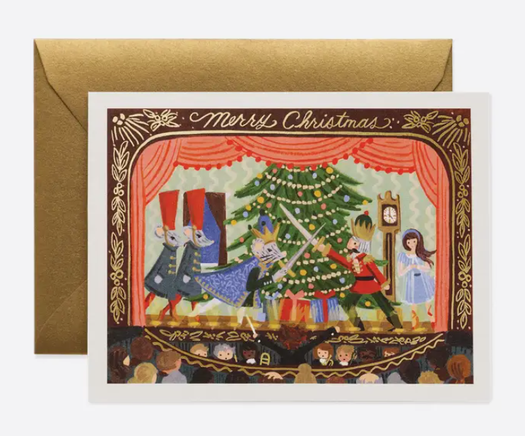 Nutcracker Christmas Card