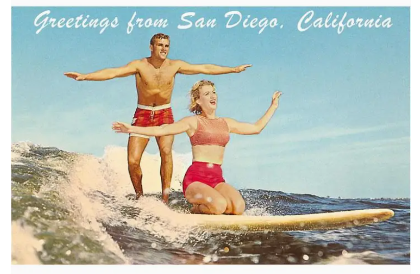 Greetings from San Diego, California